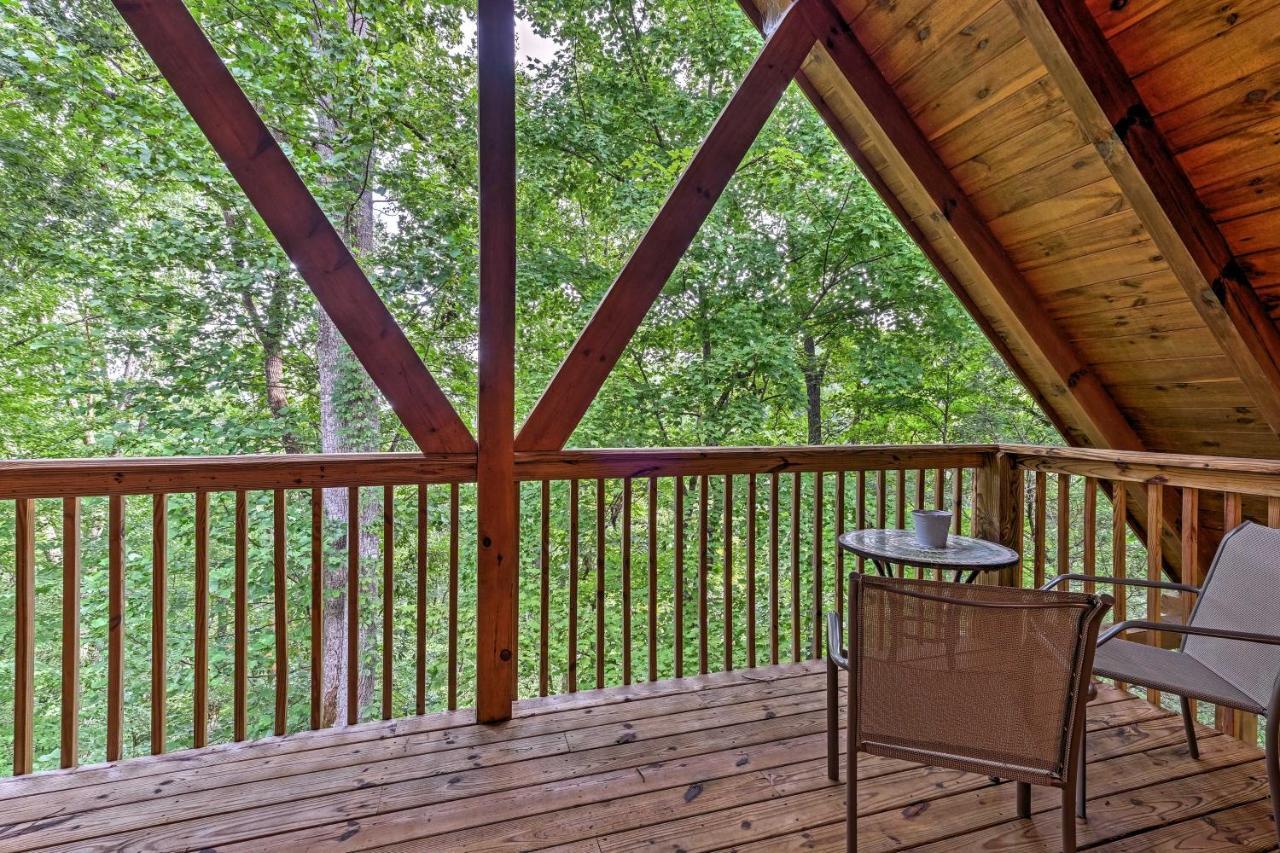 فيلا Pigeon Forge Cabin With Hot Tub, Grill And Pool Table! سيفيرفيل المظهر الخارجي الصورة
