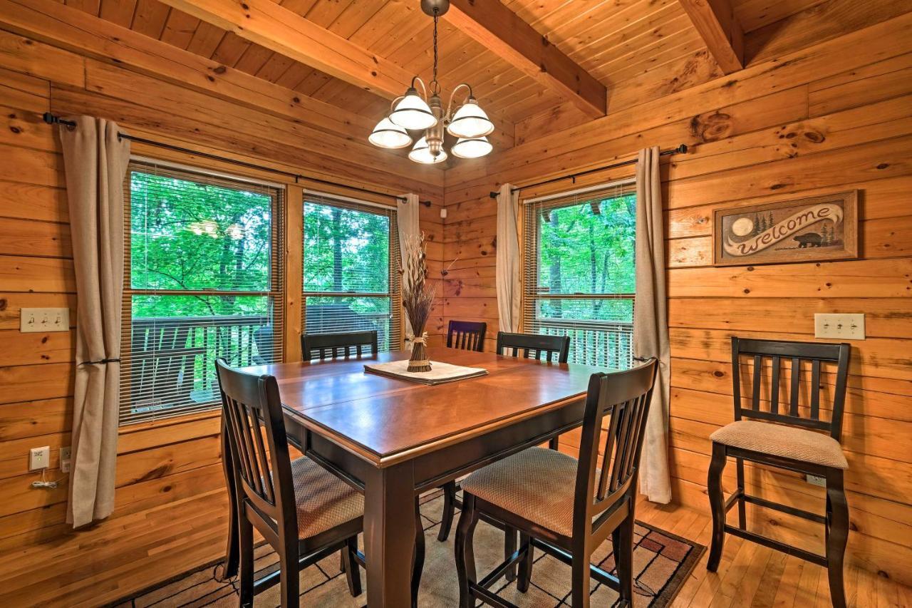 فيلا Pigeon Forge Cabin With Hot Tub, Grill And Pool Table! سيفيرفيل المظهر الخارجي الصورة