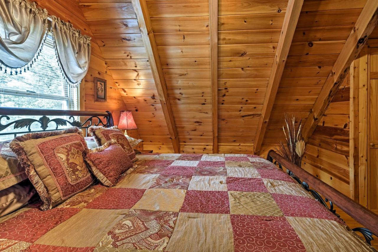 فيلا Pigeon Forge Cabin With Hot Tub, Grill And Pool Table! سيفيرفيل المظهر الخارجي الصورة