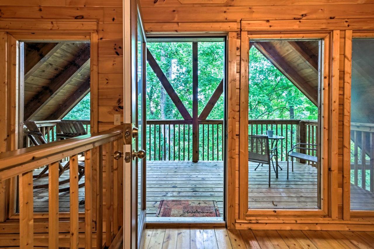 فيلا Pigeon Forge Cabin With Hot Tub, Grill And Pool Table! سيفيرفيل المظهر الخارجي الصورة